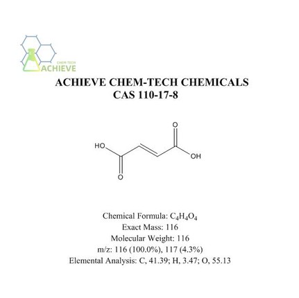 CAS 110-17-8 Fumaric acid structure | Shaanxi BLOOM Tech Co., Ltd CAS 110-17-8 Fumaric acid structure | Shaanxi BLOOM Tech Co., Ltd