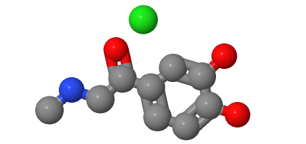 Adrenalone Hydrochloride structure Adrenalone Hydrochloride structure