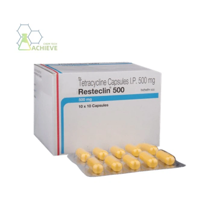 Kapsle oxytetracyklinu 250 mg