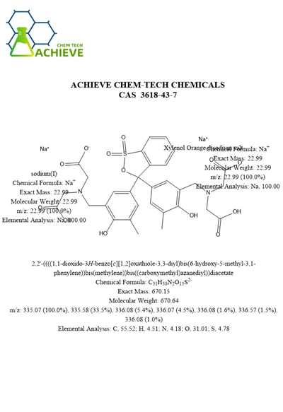 Xylenol Orange Disodium Salt CAS 3618-43-7